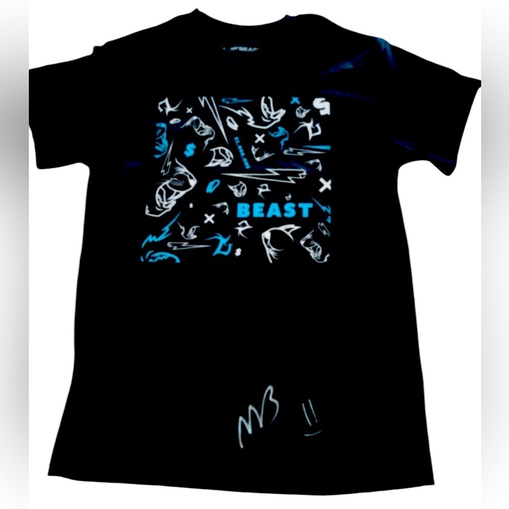 Signed Mr.Beast shirt